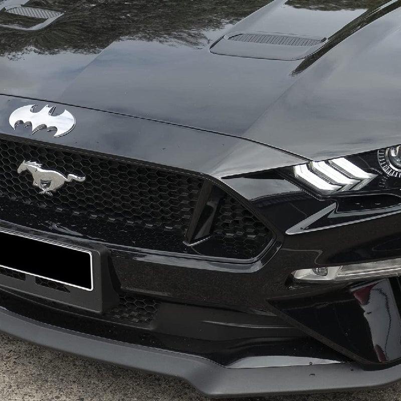 Fan Emblems Batman 3D Car Badge - 1989 Batwing Logo - Large (Chrome: 7.3 x 3.6 x 0.4 inches) - Image 5